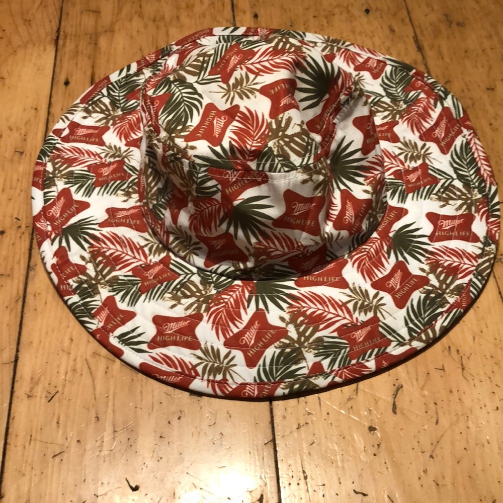 Miller HighLife sun hat bucket hat